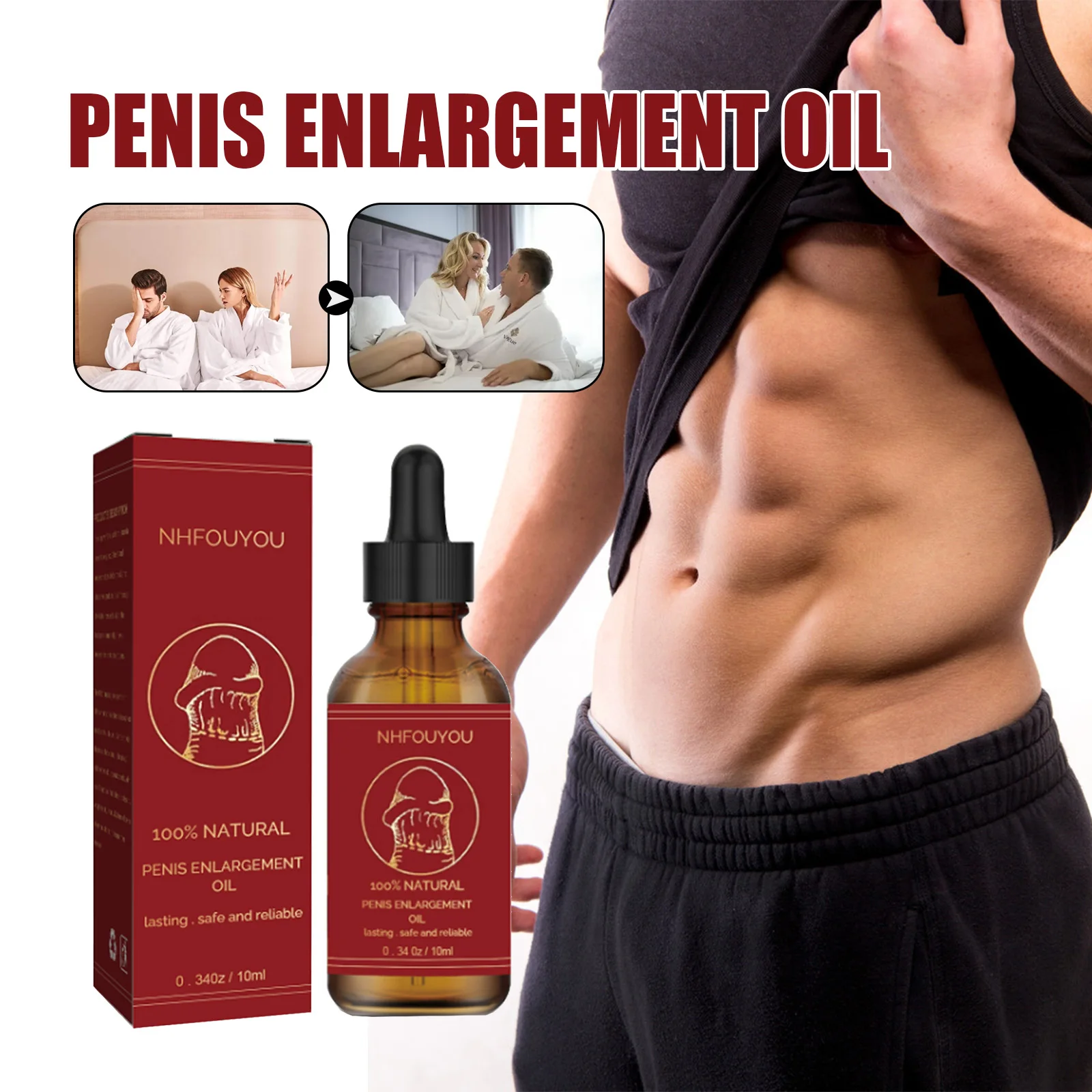 Penis Growth Penis Thickening Increasing Essential Oil Improving Sexual Function Big Cock Oil  Penis Enlargement Oil