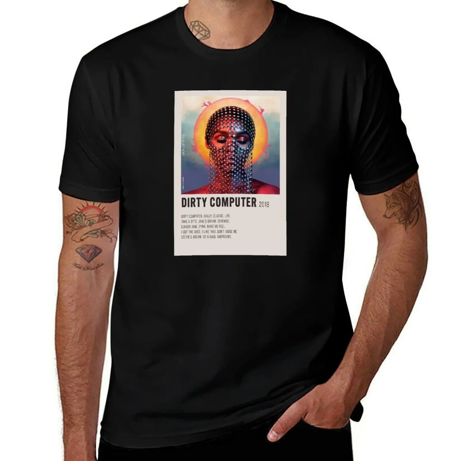 dirty computer | janelle monáe | aesthetic minimalist poster T-Shirt Holiday Vacation Tee Shirt