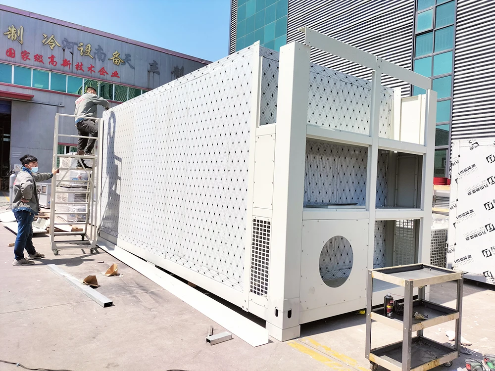 Frigorifero per ambienti personalizzato con congelatore 45c, sala di stoccaggio freddo da 20 piedi, 5 piedi x 5 piedi x 4 piedi, congelatore per ambienti freddi