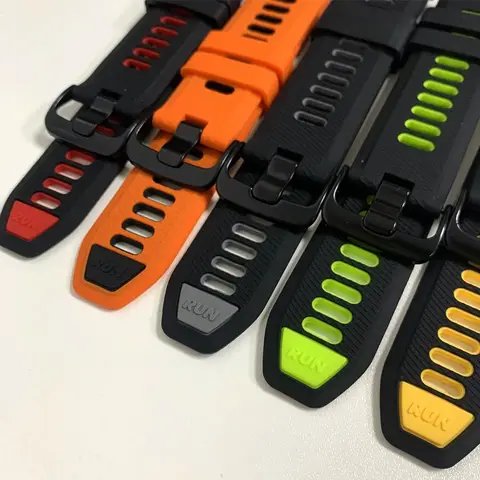 Silikonarmband för TicWatch Pro 3 Ultra GPS/2020 GTH 2 S2 E 2 E3 GTX GTW Armbandstillbehör 20mm 22mm Sport Ersättningsarmband 10 best sales ticwatch pro 3 correa - №3