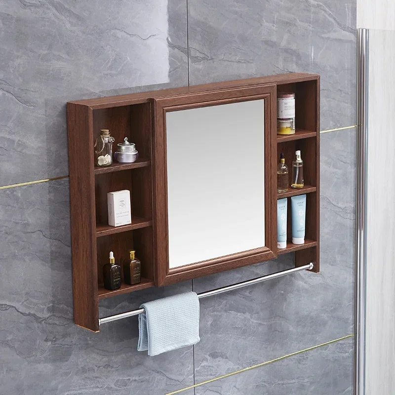 White Vanity Sets Cabinets Mirror Nordic Washroom Aesthetic Bathroom Cabinets Corner Storage Mobili Da Bagno Auxiliary Furniture