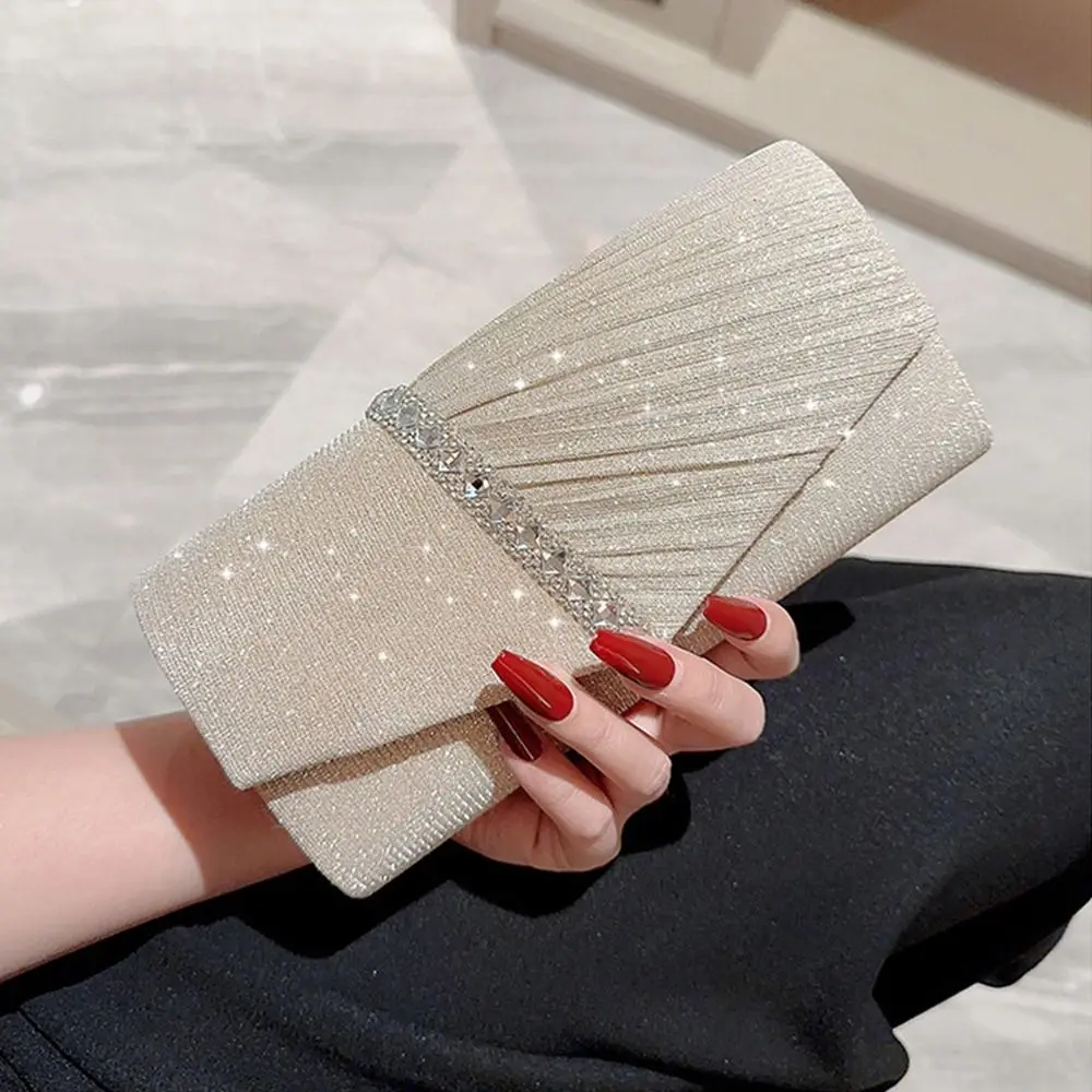 

Luxury Glitter Evening Bags Chain Banquet Handbags Shoulder Bag Wedding Party