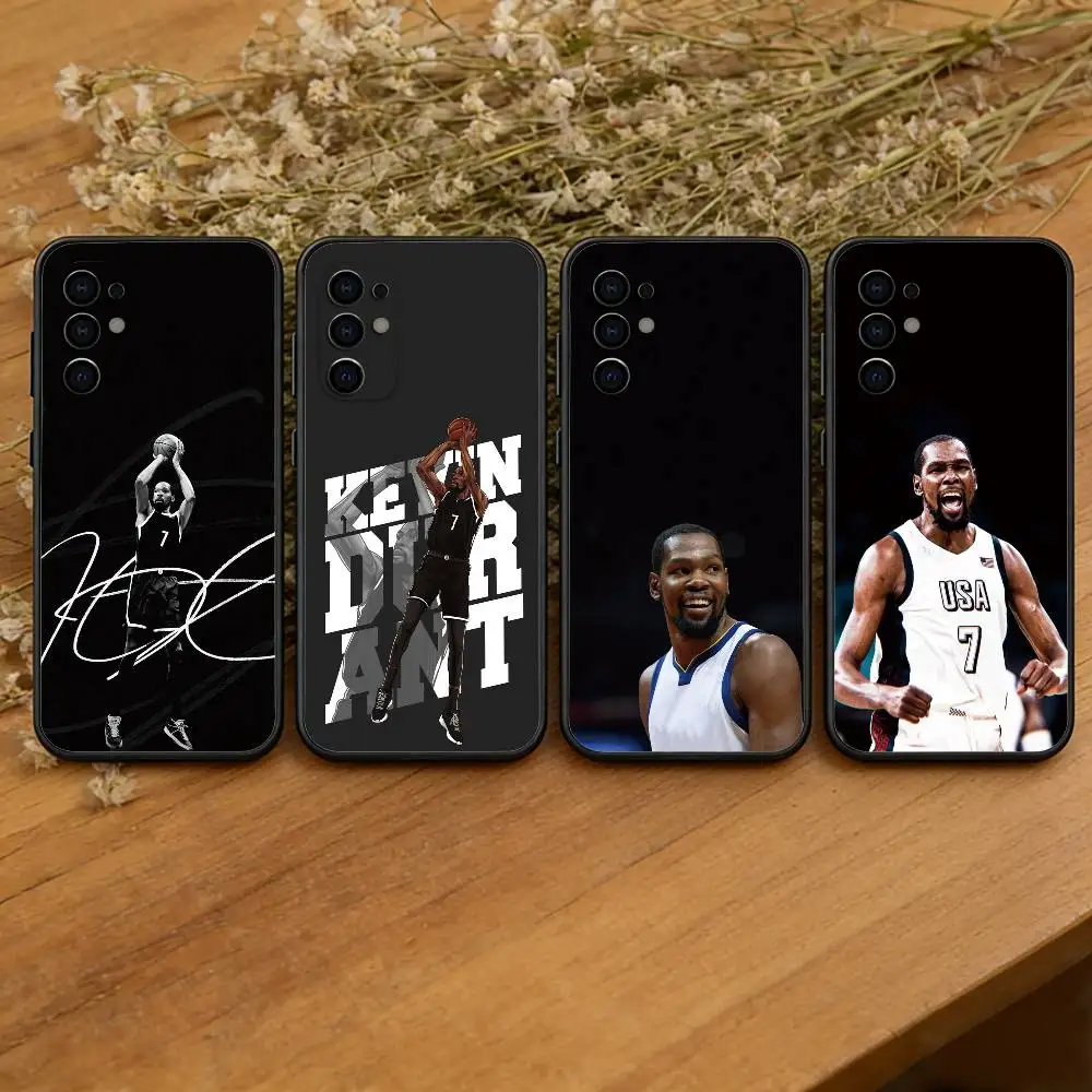 Basketball K-Kevin D-Durant  Phone Case For Samsung S25,S24,S21,S22,S23,S30,Ultra,S20,Plus,Fe,Soft Silicone Black Cover