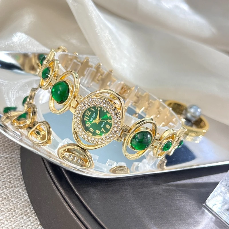 

Высококачественные женские дизайнерские часы со стразами, цифровые часовые маркеры, кварцевые часы для женщин, роскошные женские часы Relogio Feminino