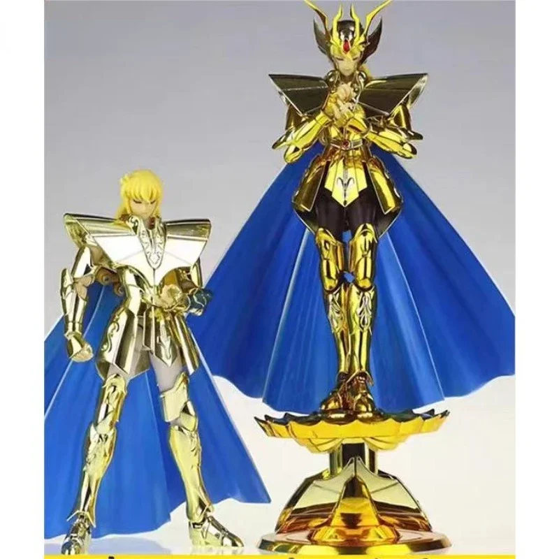 In Stock CS Model Saint Seiya Myth Cloth EX Virgo Shaka Lotus Base Accessories Gold Knights of The Zodiac Anime Action Figure