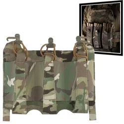 Bolsa para revistas con solapa frontal Triple elástica 5,56, 7,62 M4 AK MAG FCPC FCSK, chaleco portador de placa, accesorios de combate, caza Airsoft
