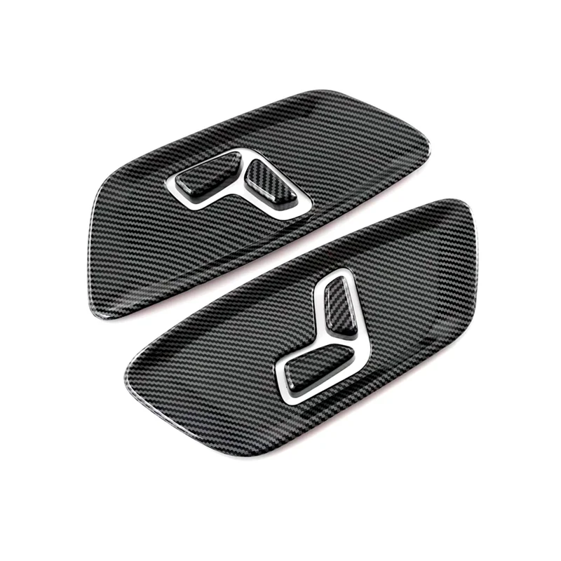 

Car Seat Adjustment Switch Buttons Panel Cover Trim For Changan UNIV UNI-V 2023 2024 Accessories - ABS Carbon Fiber-A65M