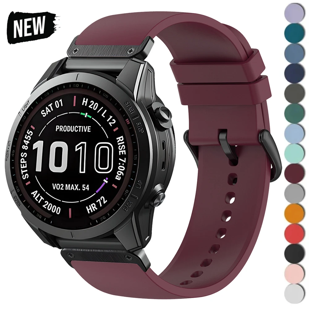 22/26Mm Silicone Ba… - image