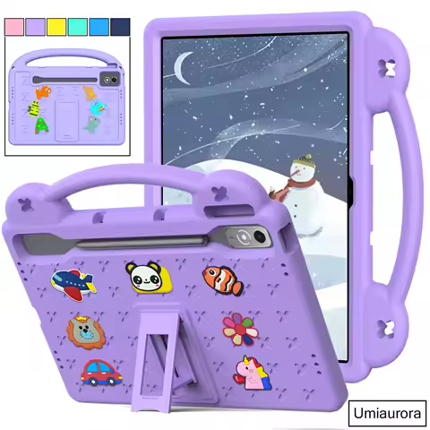 For Lenovo Idea Tab Pro P12 12.7" TB370FU TB373FU Yoga Pad Pro 12.7 inch 2025 TB375FC Kid Shockproof Tablet Case Stand EVA Funda