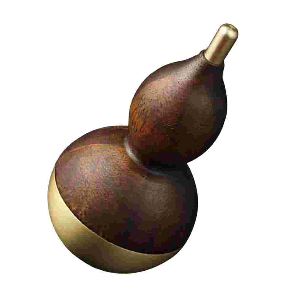 

Gourd Decorative Ornaments Brass Wooden Craft Home Nutcracker Desktop Car Toy Creative Artware Office Tumbler