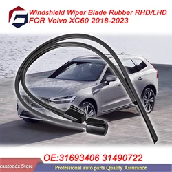 FOR Volvo XC60 2018-2023 31693406 31490722 Windshield Wiper Blade Rubber Insert / Refills Pair RHD LHD