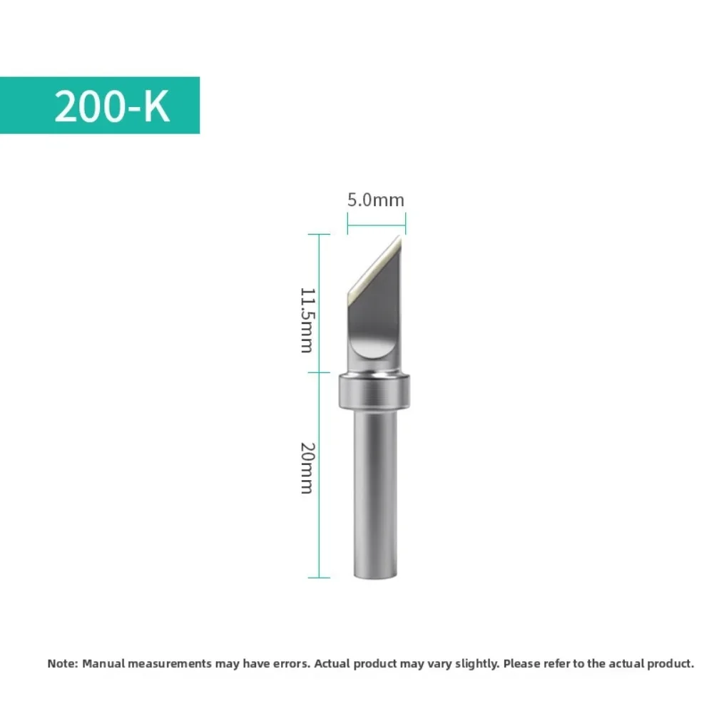 1pc 203H Soldering Iron Tip 90W K/C/B/ D Types Soldering Iron Head For 203H Station For SOJ For PLCC And For QFP Components