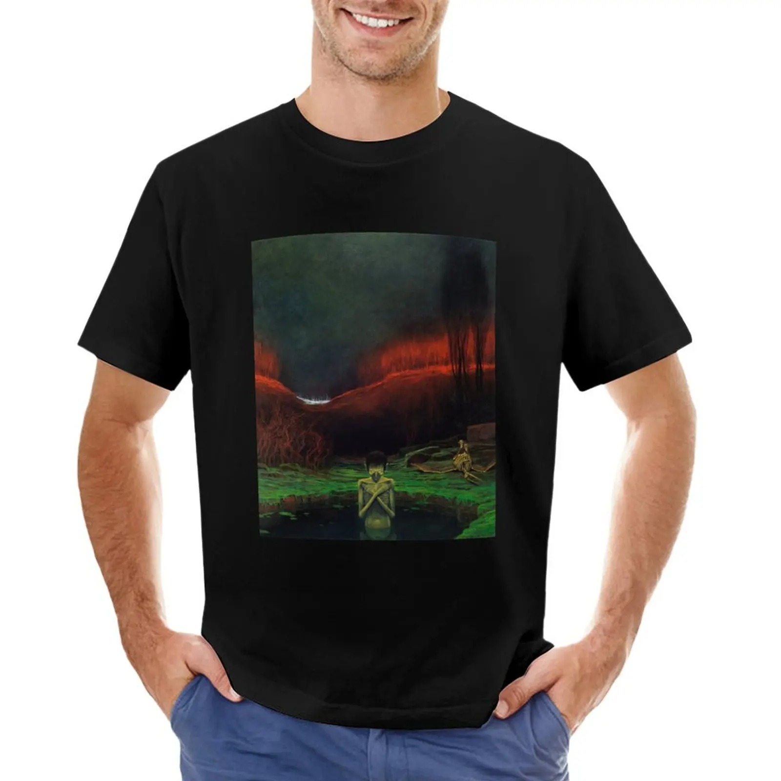 Beksinski T-Shirt graphic t shirts for a boy slim fit t shirts for men