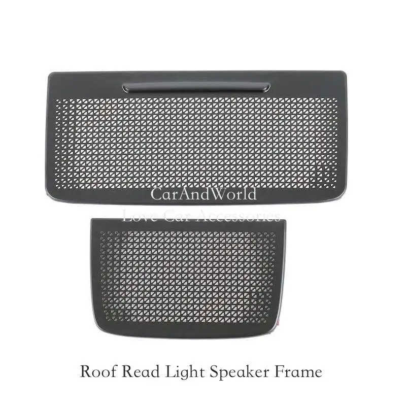 Stainless Interior Speaker Ring Door Horn Engine Dust Proof Sound Stereo Trumpet Frame Cover Trims For MG 4 MG4 EV 2022-2025