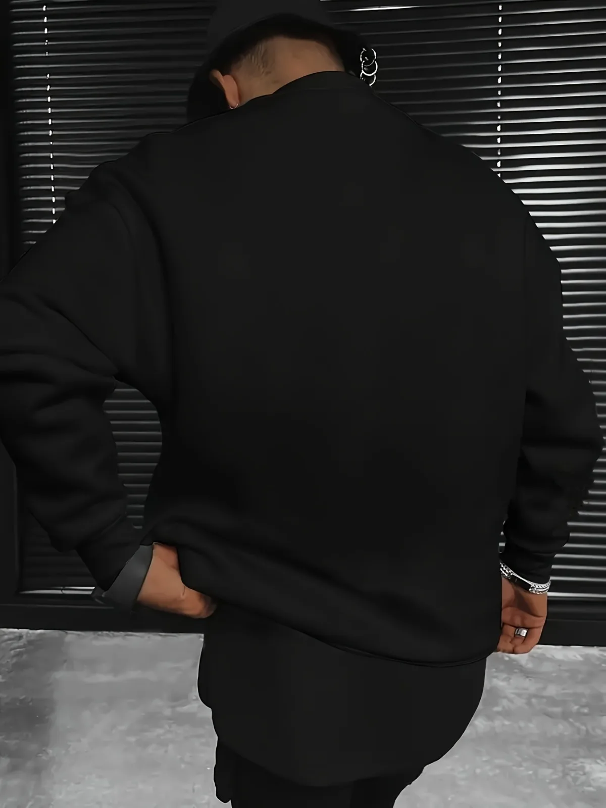 Men's Casual Fashion Long Sleeved Round Neck Pullover Boston Est. 1983 Printed Pattern Suitable for Outdoor Sports Hoodie Tops