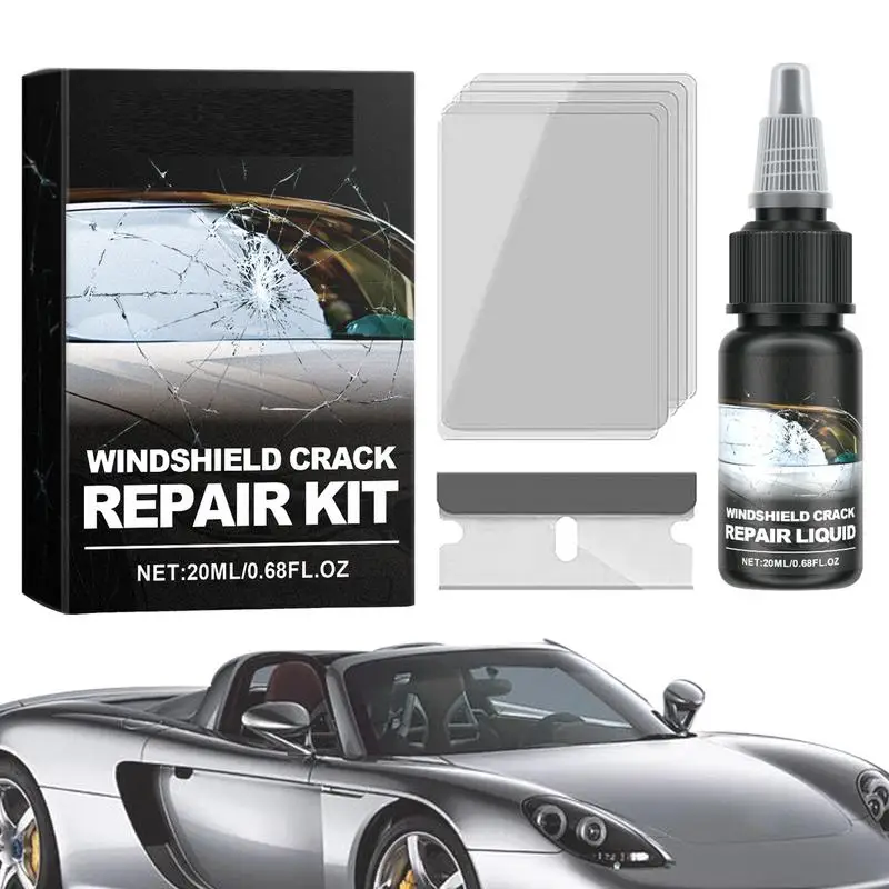 

20ml DY Car Windshield Cracked Repair Tool Upgrade Auto Glass Repair Fluid Auto Window Scratch Crack Restore Car Accessories