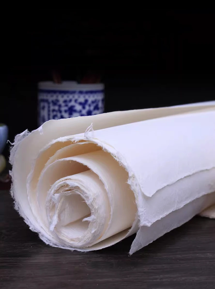 Top grade Chinese 2/3 layers Thick rice paper for Painting calligraphy Xuan zhi paper Art supply