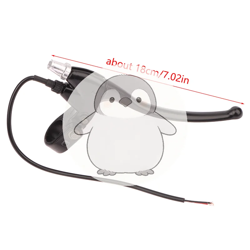 

[SH] 1 шт. Черный утолщенный тормозной рычаг из алюминиевого сплава для электровелосипеда/самоката, ручка тормоза для электровелосипеда, запчасти для ремонта велосипедов