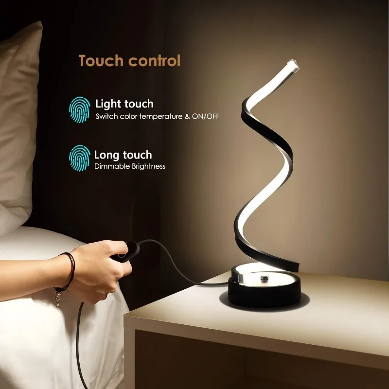 Spiral LED Table Lamp 4