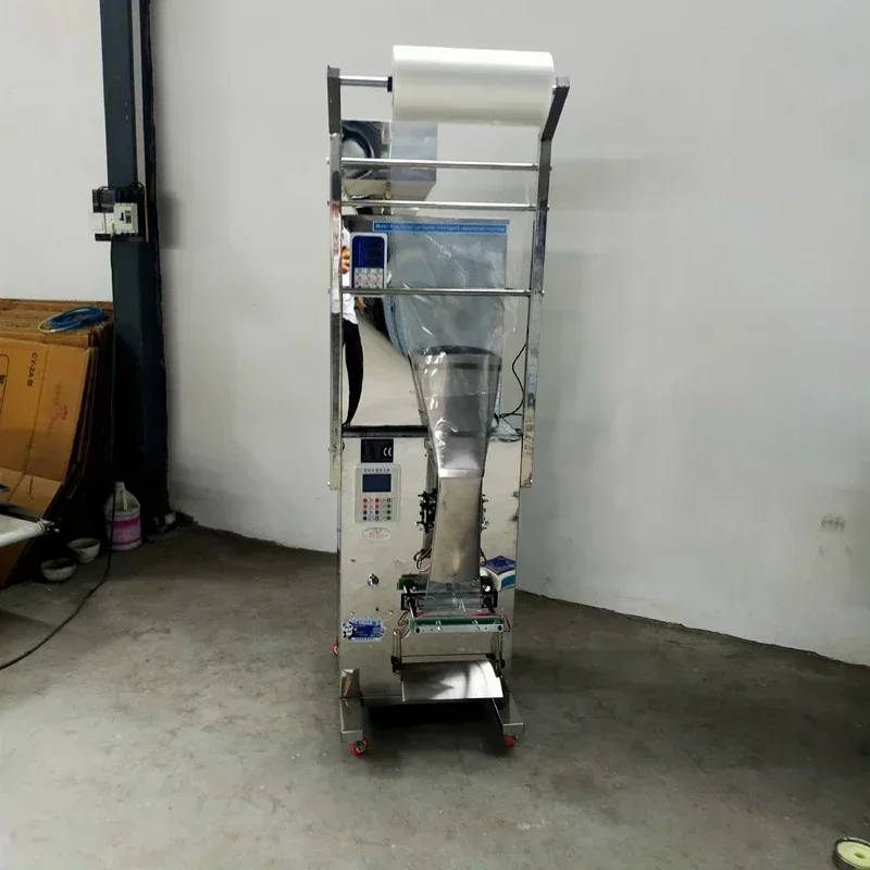 

Food Coffee Bean Grain Automatic Weighing Packaging Machine Powder Bag Three Side Seal Filling Packaging Machine
