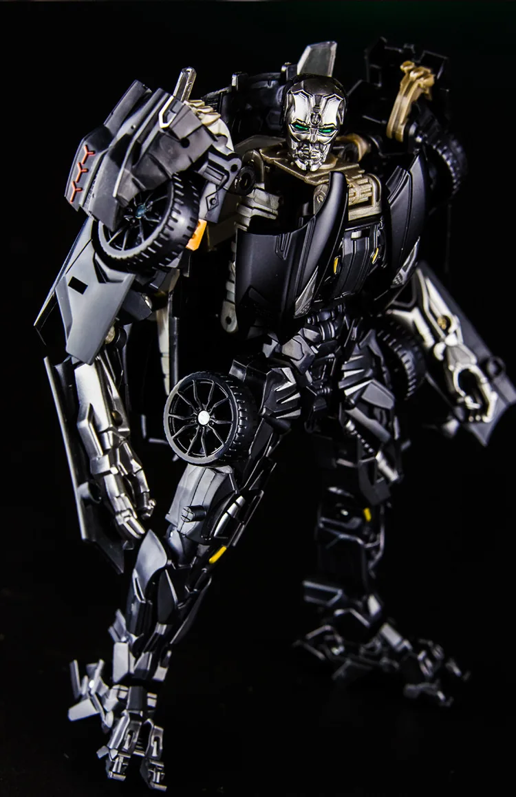 KBB Transformation 5 The Last Knight Dark-versie Metalen deel The Evil Lockdown Car Robot Action Figure Model Toy Collection Gift