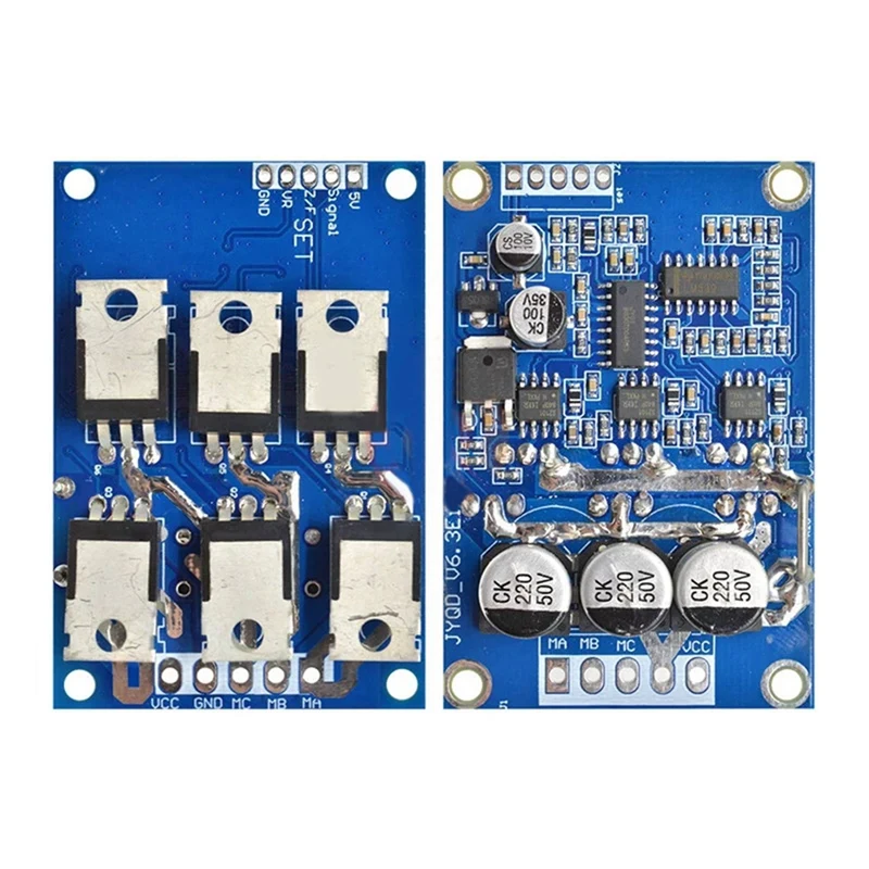 4X DC Brushless Motor Controller No Hall Motor DC 12V-36V 500W Balancing Automotive Balanced Car Driver Control Board