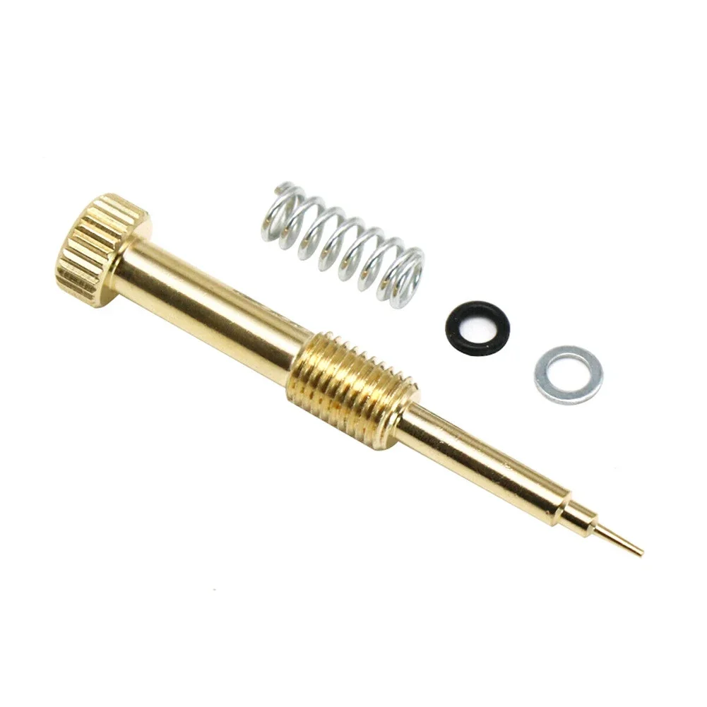 1set Metal Motorcycle Carburetor Air Adjusting Screw Idle Mixture Fuel Ratio Screw For PZ26 PZ27 PZ30  Mixture Fuel Ratio