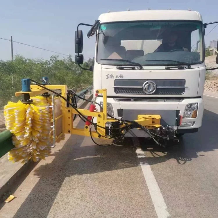 Máquina de limpieza de barandilla, cepillo de limpieza hidráulico, equipo de limpieza de cercas, superventas