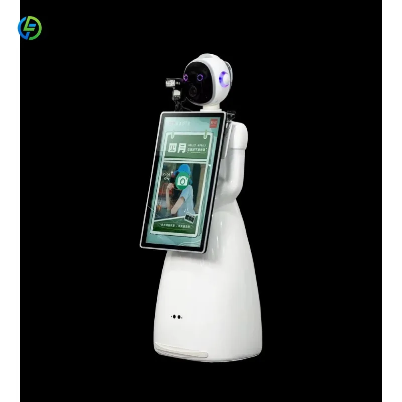 Kişiselleştirilmiş Moda Popüler Robotik Kit Otomatik Dönen Selfie Robotu Fotoğraf Kabini Tüketici Elektroniği