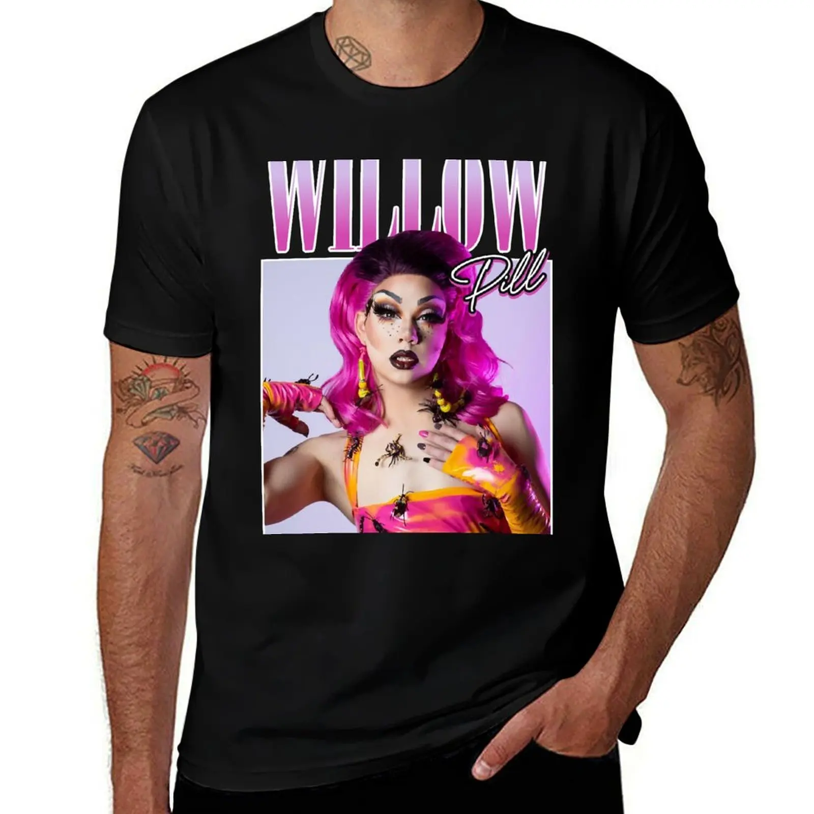 WILLOW PILL 2 T-Shirt Work Casual Loose Fit T-Shirt