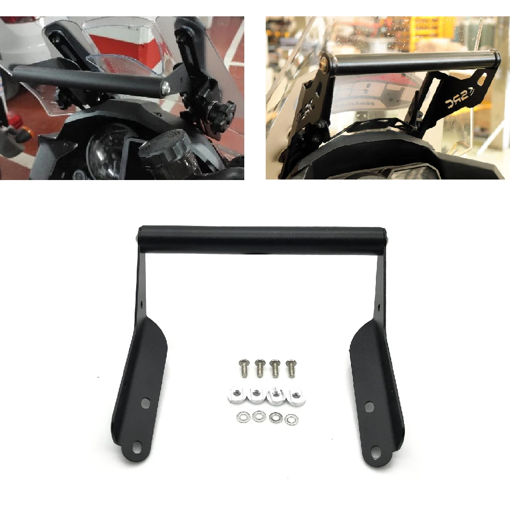 

Fits for Kawasaki Versys 1000 ABS LT KLZ VERSYS1000 2019-2024 Motorcycle Smart Phone & GPS Navigation Holder Adapt Plate Bracket