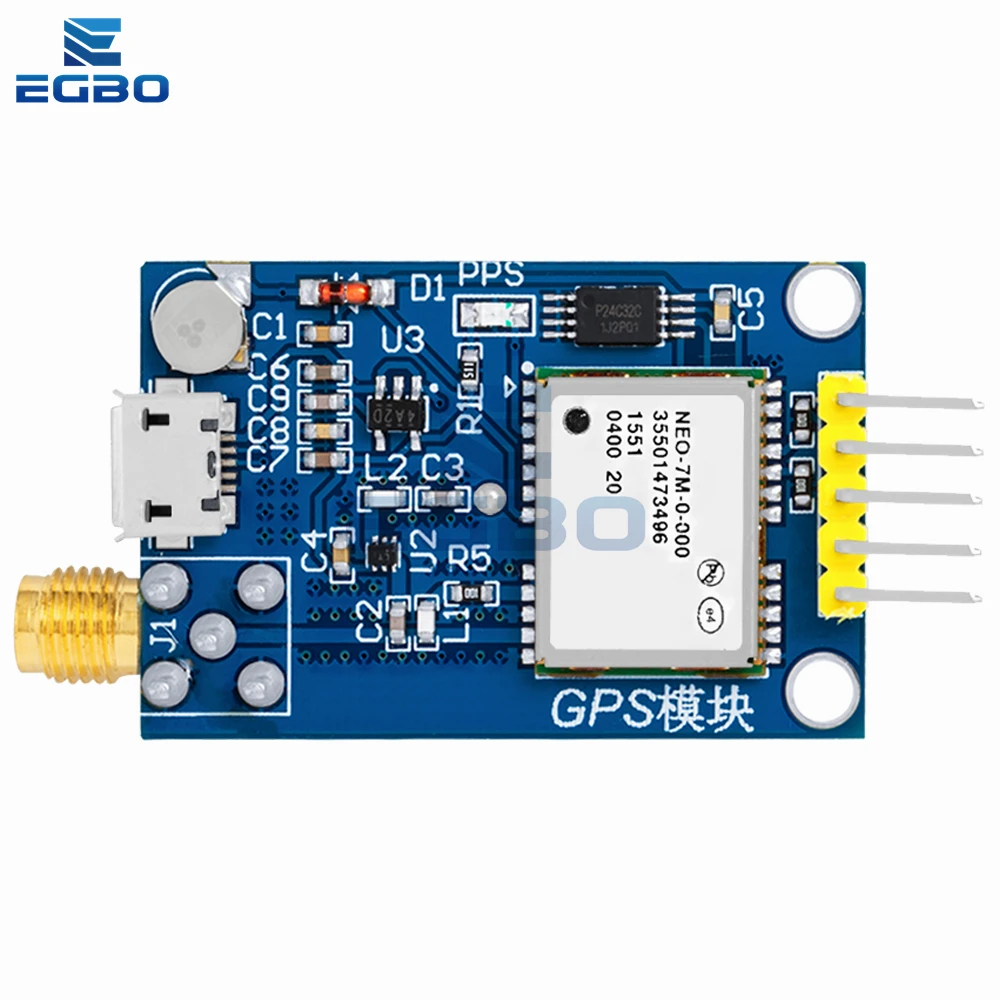 GPS NEO-6M NEO-7M NEO-8M 위성 포지셔닝 모듈 개발 보드, 아두이노 STM32 C51 MCU 마이크로컨트롤러용, 1 개 ~ 8 개