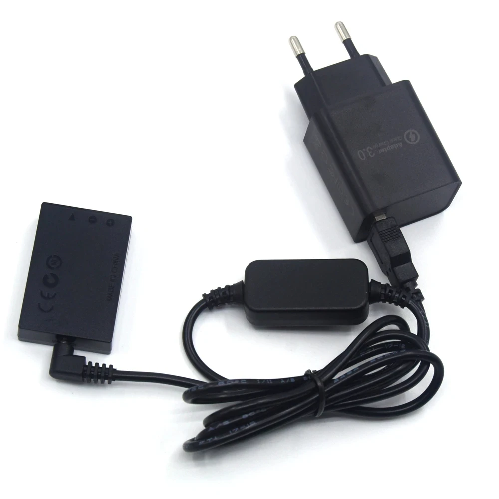 

Fast Charger USB DC Power Cable LP-E12 LP E12 Dummy Battery DR-E12 DC Coupler for Canon EOS M2 M10 M50 M100 M200 Camera