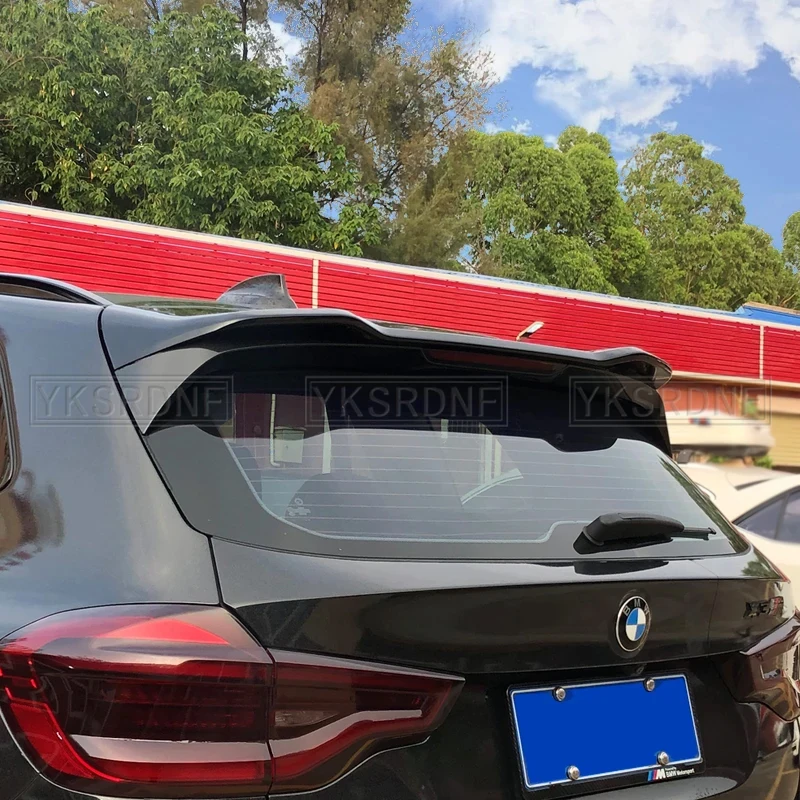 For BMW X3 G01 2018 - 2020 ABS Plastic Unpainted Color Rear Spoiler Wing Trunk Lid Cover Car Styling