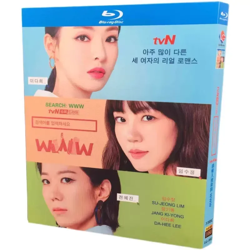 

BD Blu-ray disc Korean drama please enter the search term WWW 3-disc box Lin Xiujing Zhang Jilong Li Duoxi