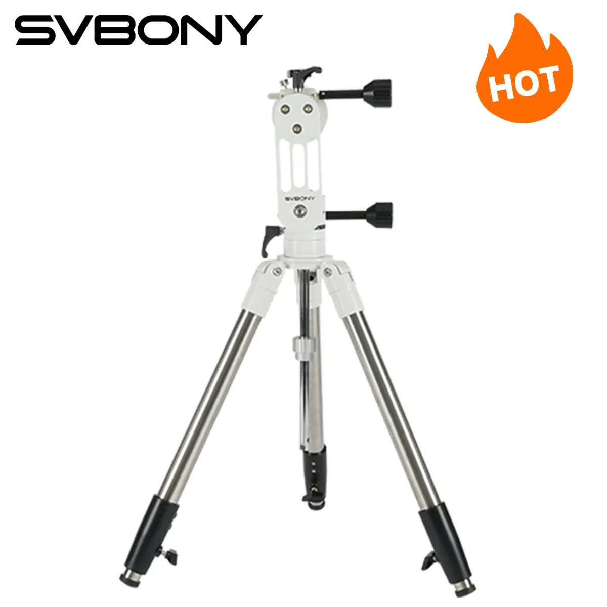Svbony SV225 Telescópio Alt-Azimute, engrenagem de verme dual-axial e ajuste fino de ângulo por engrenagens. Companheiro de viagem perfeito para astronomia visual.