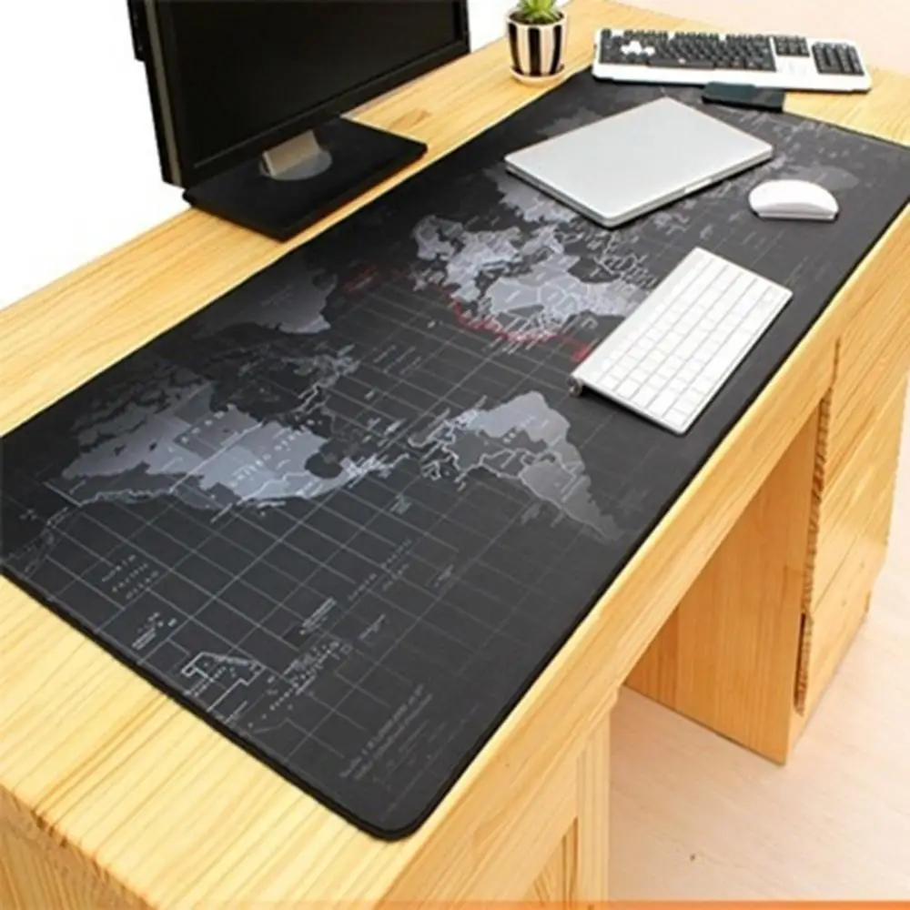 Large Mouse Pad Gaming Mouse Pad Table Mat Soft Foldable Laptop Keyboard Mouse Mat Home Office School Non-slip Game Mouse Pad