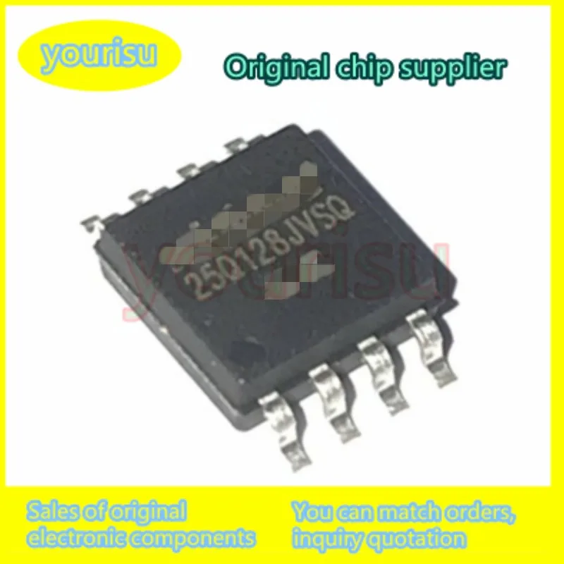 10Pcs/Lot W25Q128JVSIQ WINBOND 25Q128JVSQ W25Q128JVSQ W25Q128 SOP-8 Flash Chip Memory IC 8-SOIC Orginal and New