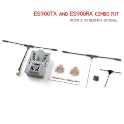 HappyModel ES900TX ES900RX ExpressLRS ELRS Conjunto de receptor de módulo RF 915 Mhz / 868 MHz