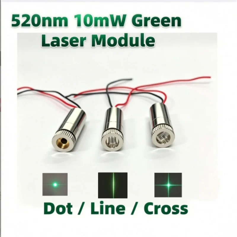 modulo-laser-verde-520nm-10mw-com-ponto-verde-texto-cruz-cabeca-laser-de-posicionamento-horizontal-comprimento-focal-ajustavel-3v-5v