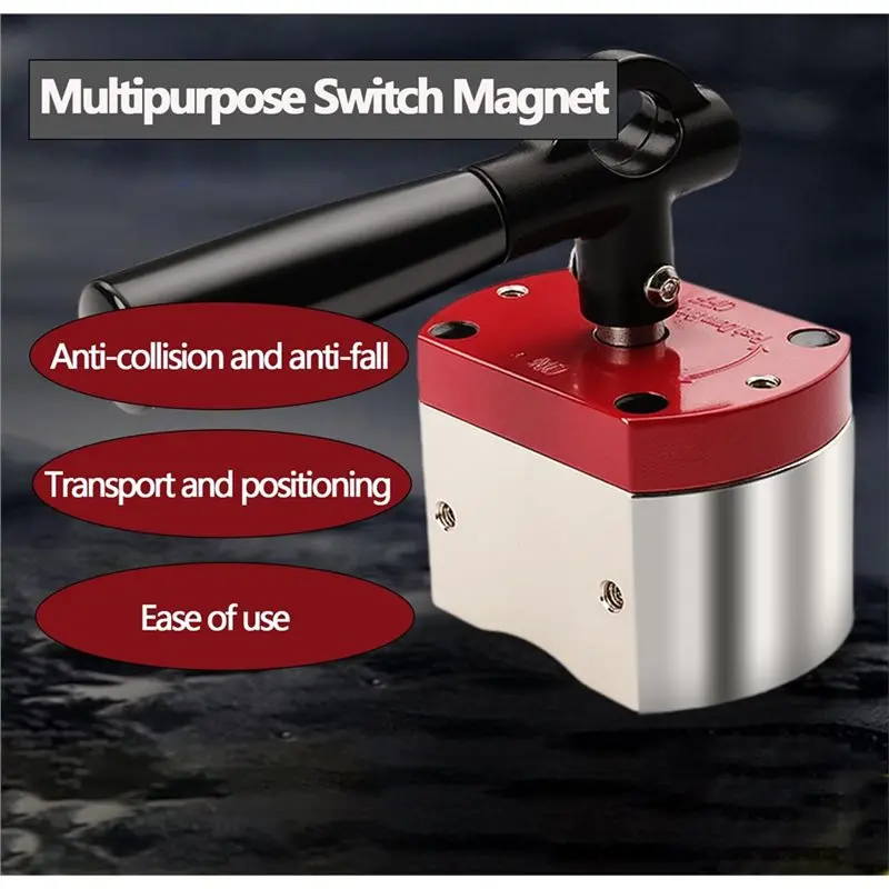 DT35 Magnetic System 660 LB Multipurpose Switch Magnet On/Off Pull-Off Force Switchable For Lifting And Handling