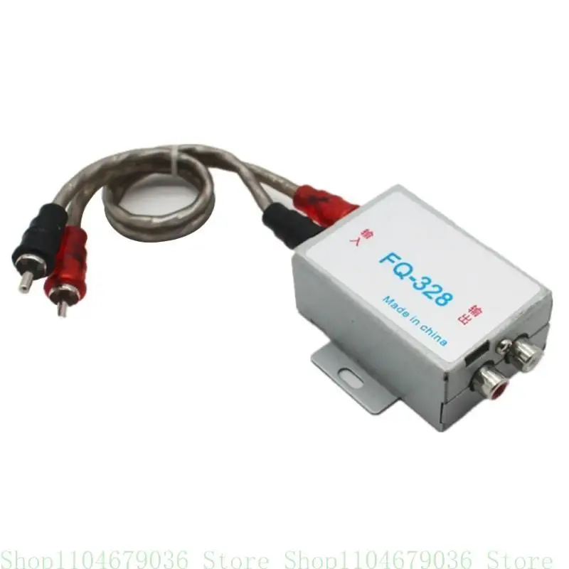 

Ground Noise Isolator, Amplifier Noise Filter for Car Stereo & Home Stereo,Car Stereo Noise Suppressor Reducer