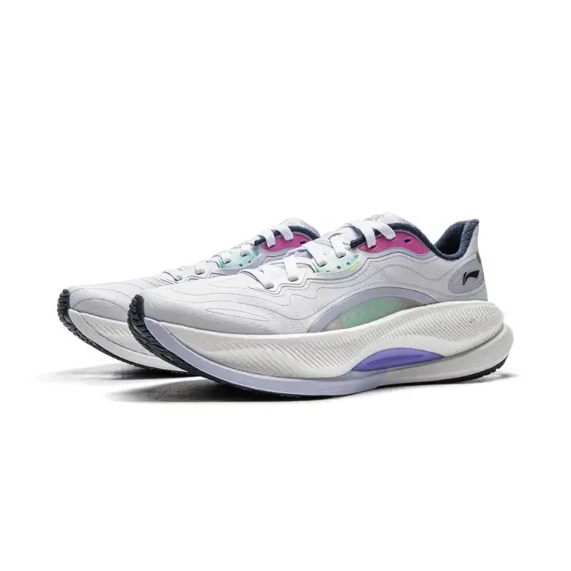 Li-Ning Men YUEYING 4 PRO Running Shoes BOOM Cushion PROBAR LOC Stable Support LiNing Sport Shoes Sneakers ARHV007