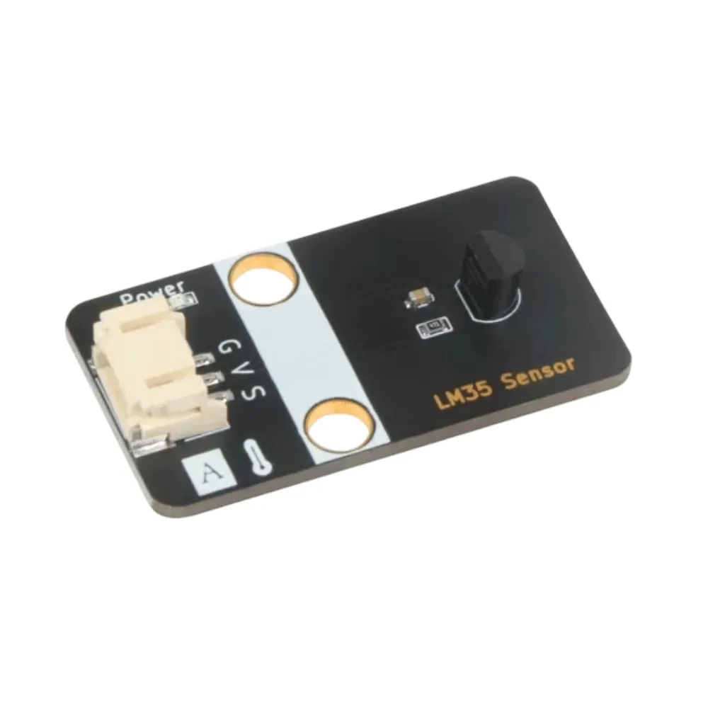 LM35 Precision Analog Temperature Sensor 10mV/℃ Linear Output ±0.5℃ -55~150℃ Wide Range Low Power for Arduino/ESP32/micro:bit