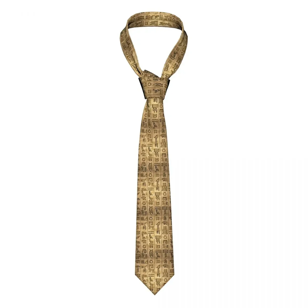 

Characters Of Ancient Hieroglyphs Tie For Men Women Necktie Clothing Accessories