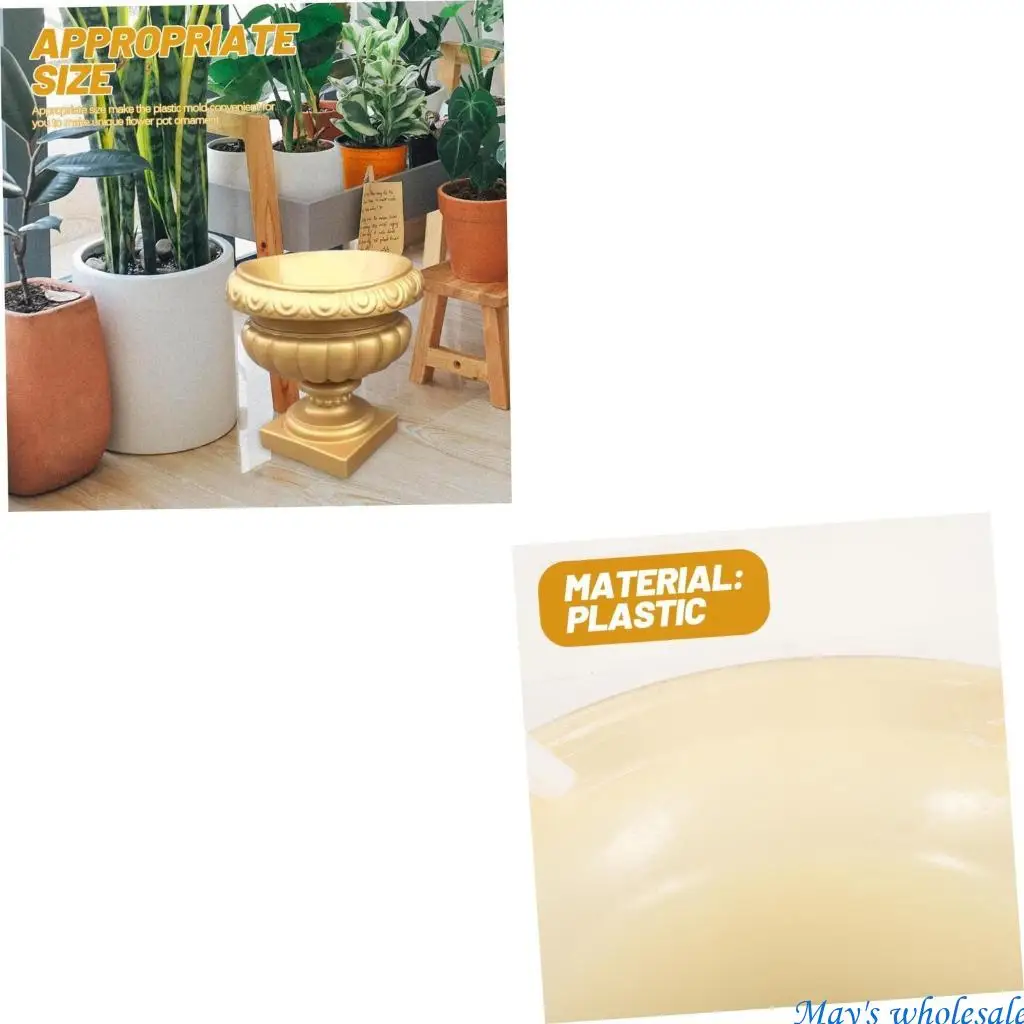 

Пластиковые формы для цветов, украшения для сада, бетонные цветочные горшки, формы для улицы 448A