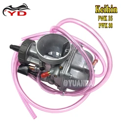 PWK 35mm 38mm Motorcycle Carburetor For Keihin PWK35 PWK38 Airstriker Air Striker Carb Accessory