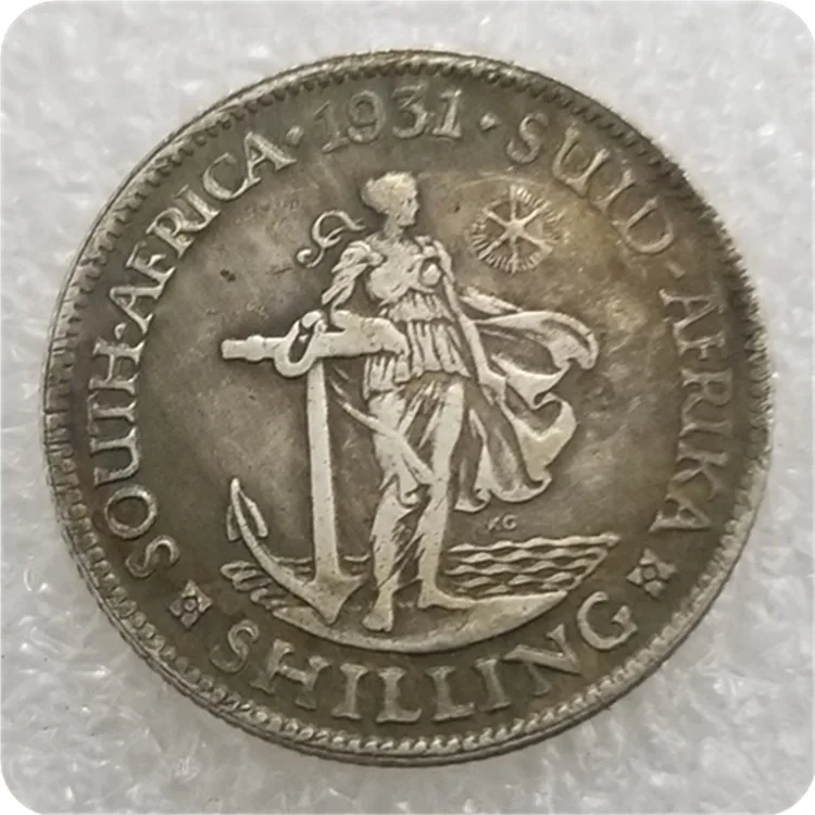 South Africa 1931 SOUTH AFRICA SHILLING Collectibles Silver Dollar Wholesale Home Decoration Craft Christmas Gifts