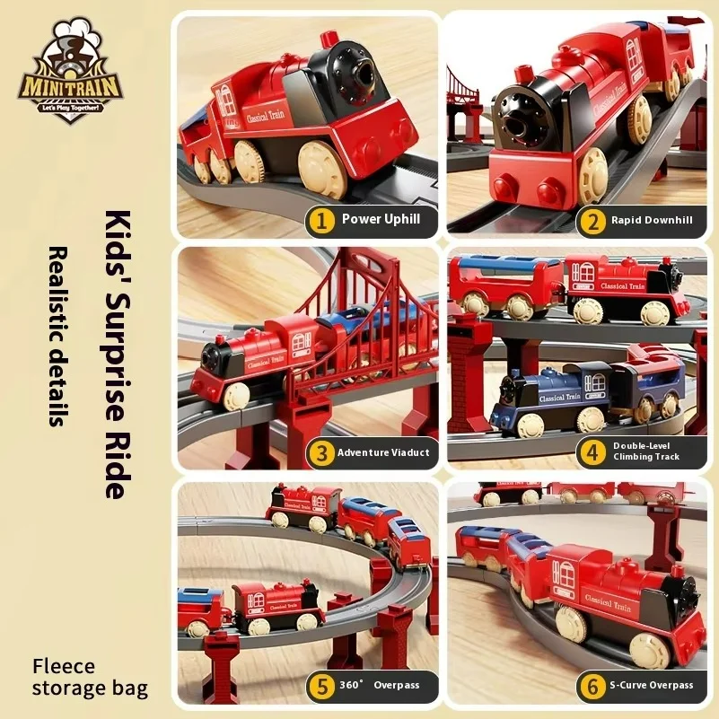 Elektrische hogesnelheidstrein - Toy Train Track Set recensie en prijs