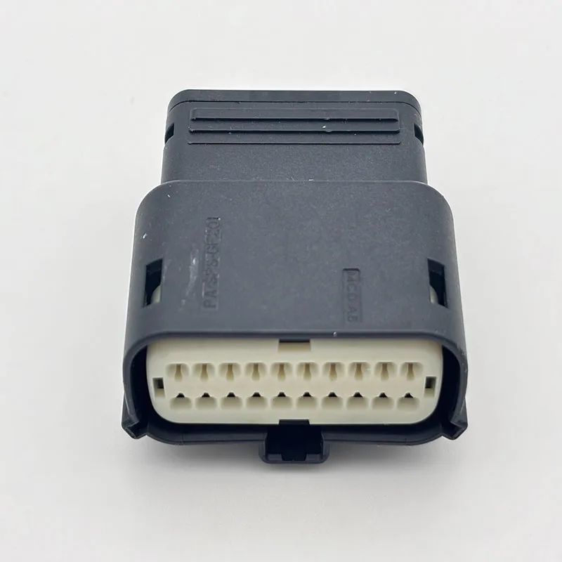 20 Pin Automobile Waterproof Connectors Parts 33472-2302 PA/SPS-GF20 MCD A6 Radar Harness Master Plug For TSL